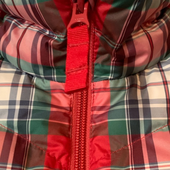 Lands' End Jackets & Blazers - NWOT! Lands’ End Women’s Plaid Down-Filled Vest ~ Sz M 10/12